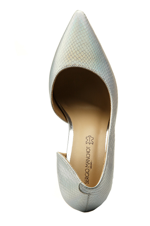 Туфли на каблуке SERGIO MANCHOT цвет Серебристый