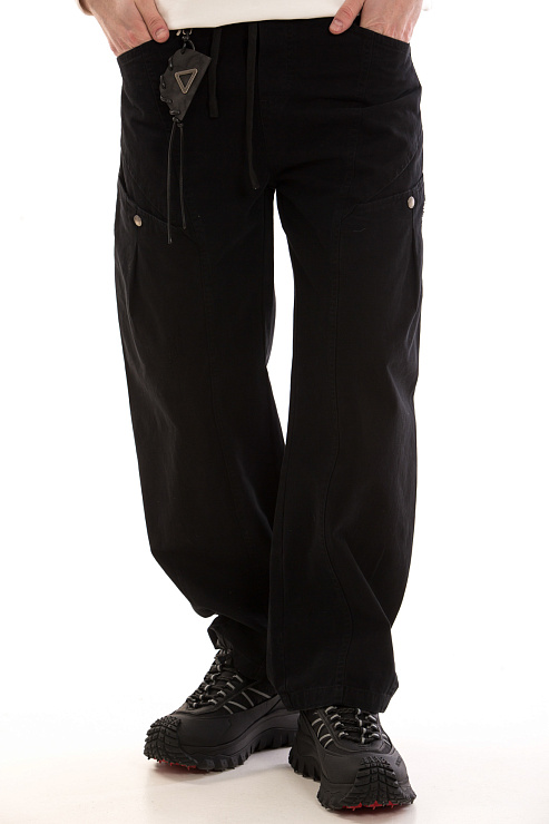 CHEERDUCK/4070 8881 ЧЕРНЫЙ Брюки мужские CHEERDUCK цвет Черный