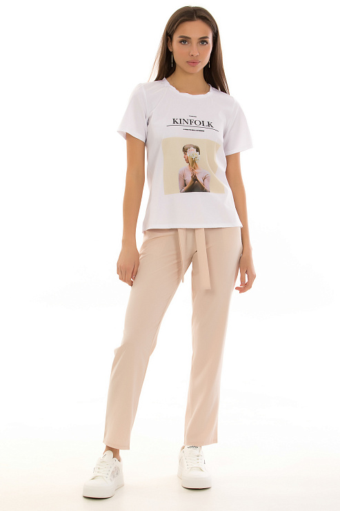 CHEERDUCK/ML K0007 БЕЖЕВЫЙ Костюм летний CHEERDUCK цвет Бежевый