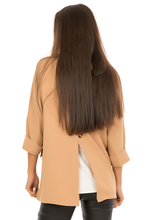 CHEERDUCK/2C19 015 БЕЖЕВЫЙ Пиджак женский CHEERDUCK цвет Бежевый