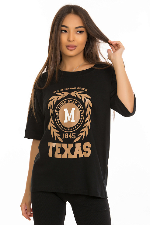 CHEERDUCK/FA 0010 ЧЕРНЫЙ Футболка женская CHEERDUCK цвет Черный