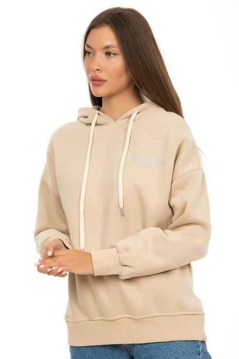 SHI FA MAN 2024 БЕЖ. Худи женское SHI FA MAN цвет Бежевый