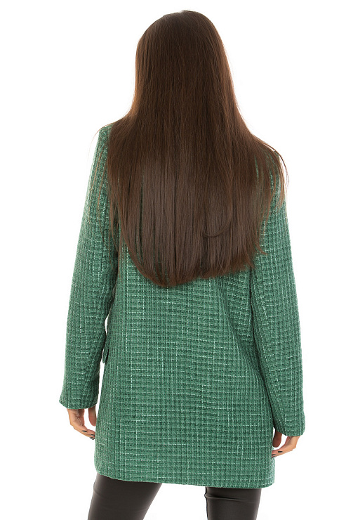 CHEERDUCK 3283 ЗЕЛЕНЫЙ Пиджак женский CHEERDUCK цвет Зеленый