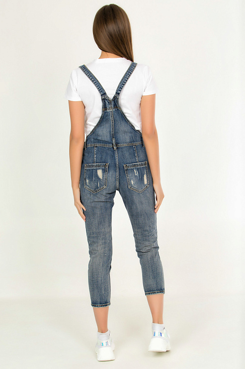 SHANG XIAN 235 Комбинезон женский CHEERDUCK цвет Синий