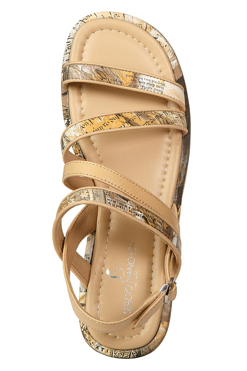 Сандалии SERGIO MANCHOT цвет Бежевый