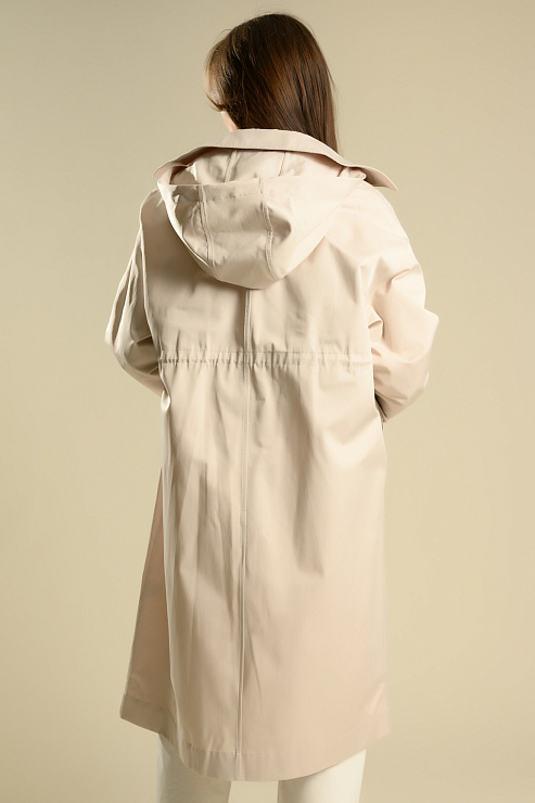 BELLABOA 111-207 СЕРЫЙ Плащ женский BELLABOA цвет Серый