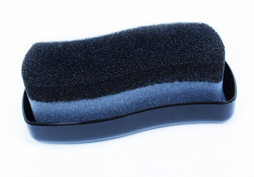 BRAUS Губка д/обуви Волна ЧЕРНАЯ BRAUS цвет 