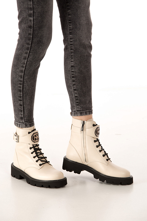 Ботинки BALDININI цвет Бежевый