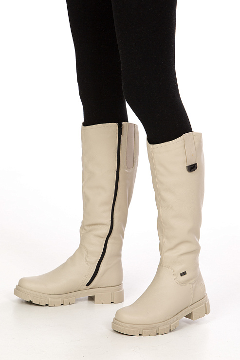 Сапоги RIEKER  цвет Бежевый