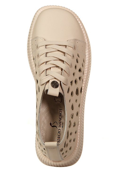 Кеды SERGIO MANCHOT цвет Бежевый