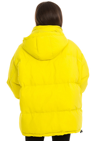 CHEERDUCK/YA 9055 ЖЕЛТЫЙ Пуховик женский CHEERDUCK цвет Желтый