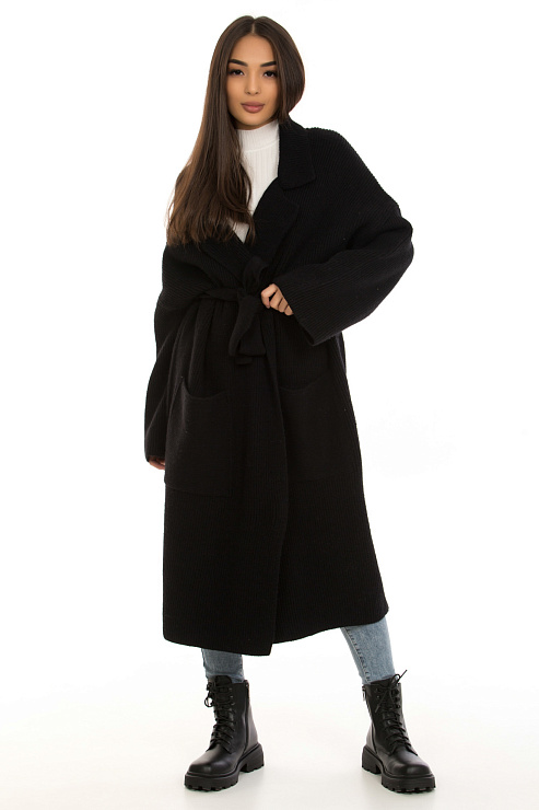 CHEER&DUCK/2C122 8082 ЧЕРН. Кардиган женский CHEERDUCK цвет Черный