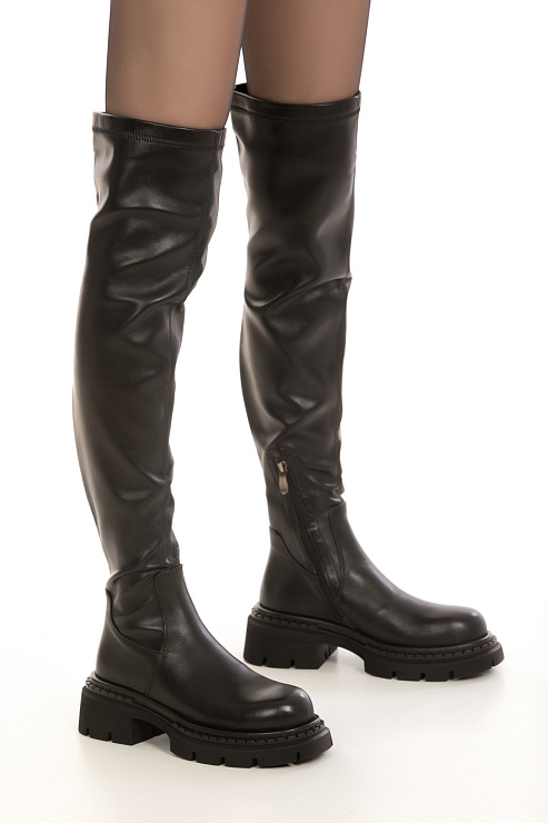 Ботфорты SERGIO MANCHOT цвет Черный