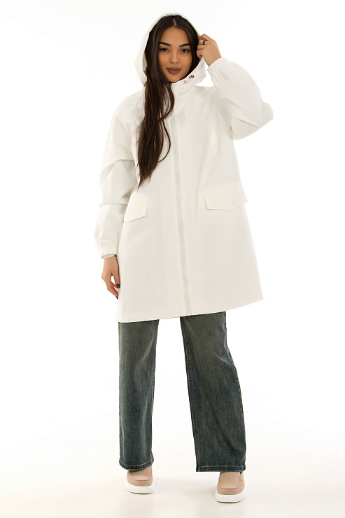 CHEERDUCK/2C19 K676 БЕЛЫЙ Ветровка женская CHEERDUCK цвет Белый