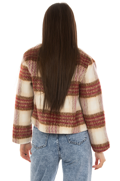 CHEERDUCK/GJ187 8588 БОРДОВЫЙ Жакет женский CHEERDUCK цвет Бордовый