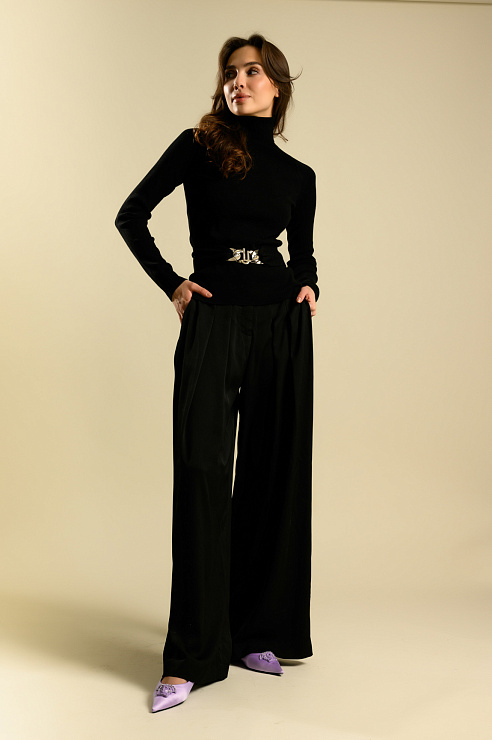 BELLABOA 111-149 ЧЕРНЫЙ Брюки женские классические BELLABOA цвет Черный