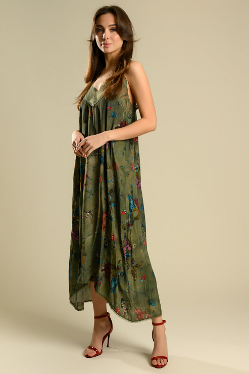 BELLABOA 111-176 ЗЕЛЕНЫЙ Сарафан женский BELLABOA цвет Зеленый