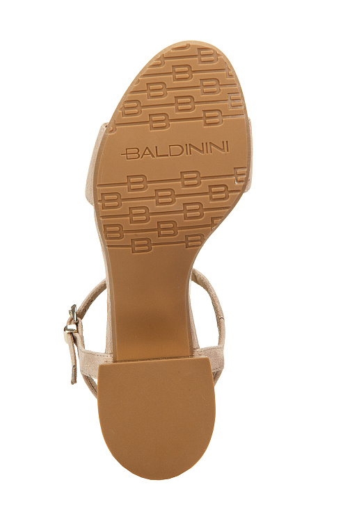 Босоножки на каблуке BALDININI цвет Бежевый