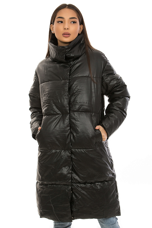 CHEER&DUCK/2030 908 ЧЕРН. Пуховик женский CHEERDUCK цвет Черный