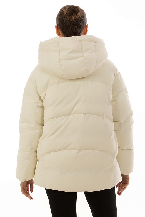 TOWMY 2351 БЕЛЫЙ Пуховик женский TOWMY цвет Белый
