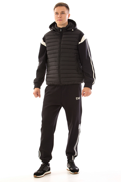 CHEERDUCK/2C62 M8189 ЧЕРНЫЙ Жилет мужской CHEERDUCK цвет Черный