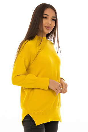 CHEERDUCK/2C122 575 ЖЕЛТЫЙ Свитер женский CHEERDUCK цвет Желтый