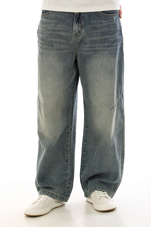 CHEERDUCK/4070 20633 ГОЛУБОЙ Джинсы мужские CHEERDUCK цвет Голубой