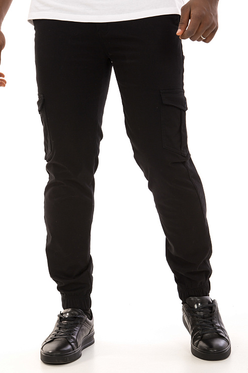 CHEERDUCK/MV 2561-1 ЧЕРНЫЙ Брюки мужские CHEERDUCK цвет Черный