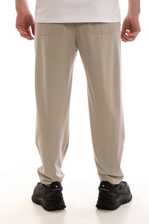 CHEERDUCK/4070 9092 БЕЖЕВЫЙ Брюки мужские спортивные CHEERDUCK цвет Бежевый