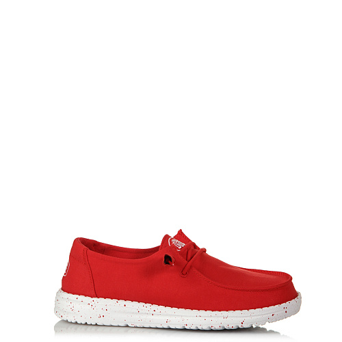 Мокасины HEYDUDE цвет Красный