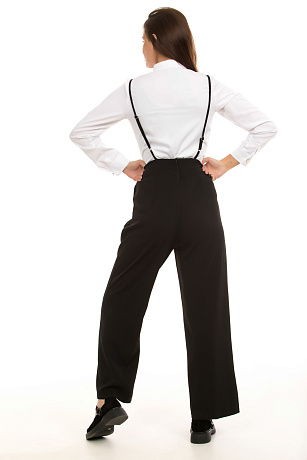 CHEERDUCK/2C19 23008 ЧЕРНЫЙ Брюки женские классические CHEERDUCK цвет Черный