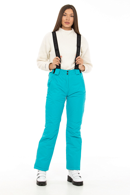 CHEER&DUCK/3055 62230 ГОЛУБ. Брюки горнолыжные женские CHEERDUCK цвет Голубой
