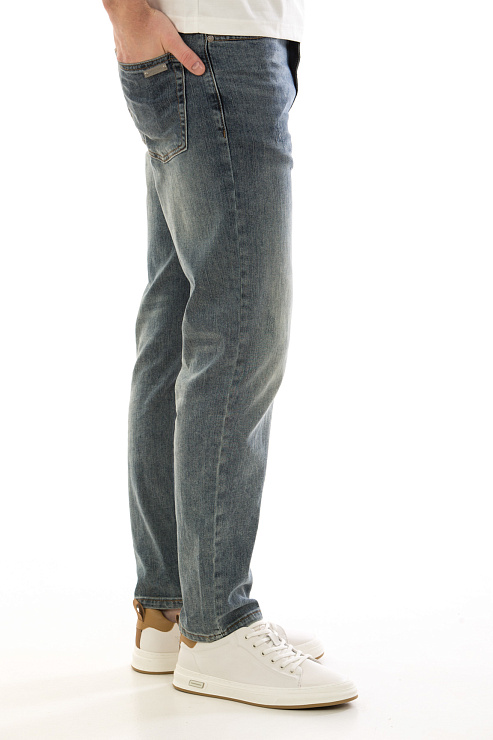 CHEERDUCK/4070 60426 СИНИЙ Джинсы мужские CHEERDUCK цвет Синий