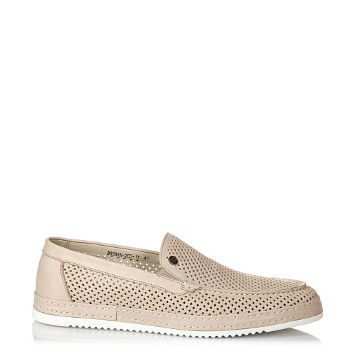 Слипоны SERGIO MANCHOT цвет Бежевый