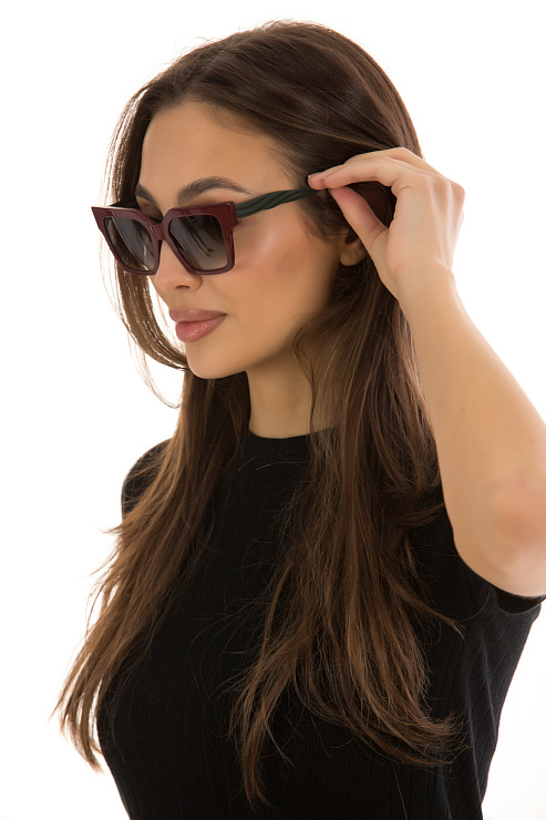 Очки BALDININI цвет Бордовый