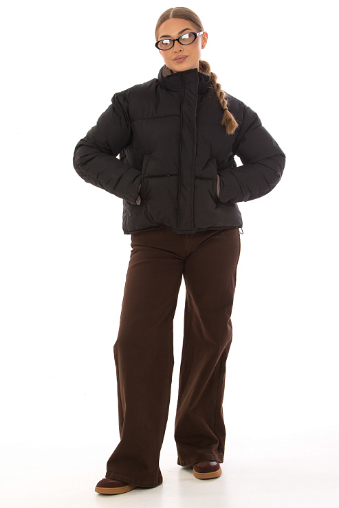 CHEERDUCK/2025 K209 ЧЕРНЫЙ Куртка д/с CHEERDUCK цвет Черный