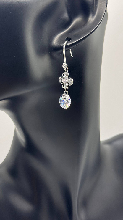 Серьги BELLABOA цвет Серебристый