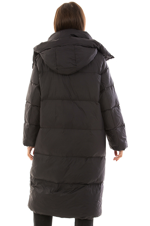 CHEERDUCK/5078 G-20 ЧЕРНЫЙ  Пуховик женский CHEERDUCK цвет Черный