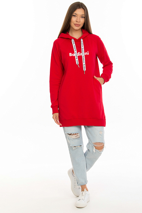 BALDININI A1DFL05A RED Худи женское BALDININI цвет Красный