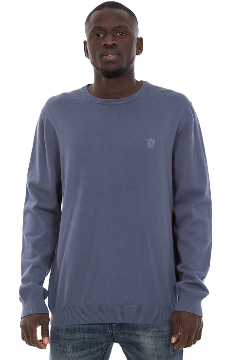 CHEER&DUCK/NIK 19118 СЕР.ГОЛУБ Джемпер мужской CHEERDUCK цвет Серый