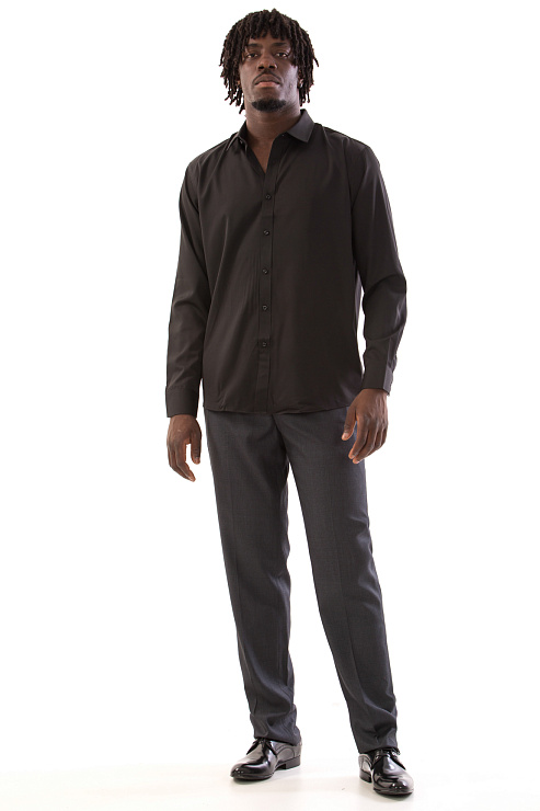 CHEERDUCK/2C87 8537 ЧЕРНЫЙ Рубашка мужская CHEERDUCK цвет Черный