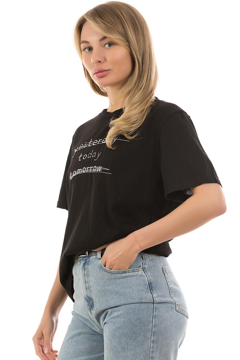 Футболка CHEERDUCK цвет Черный