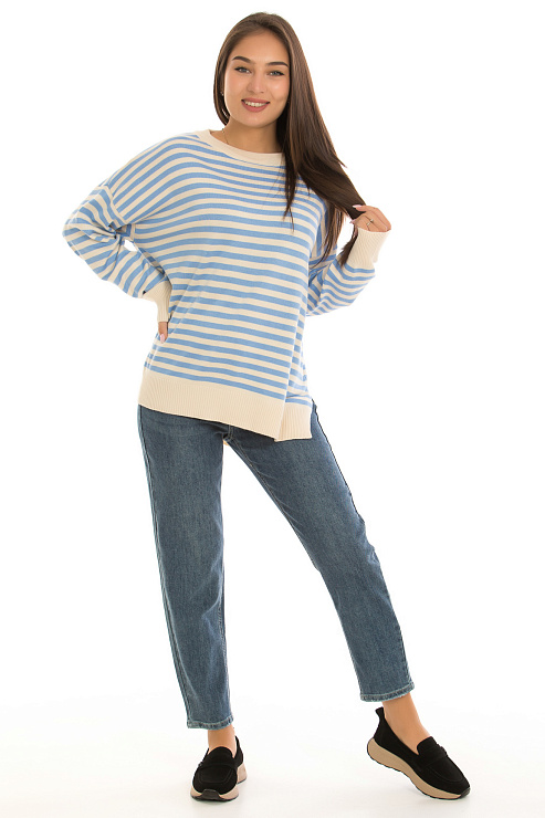 CHEERDUCK/11011 273 ГОЛУБОЙ Свитер женский CHEERDUCK цвет Голубой