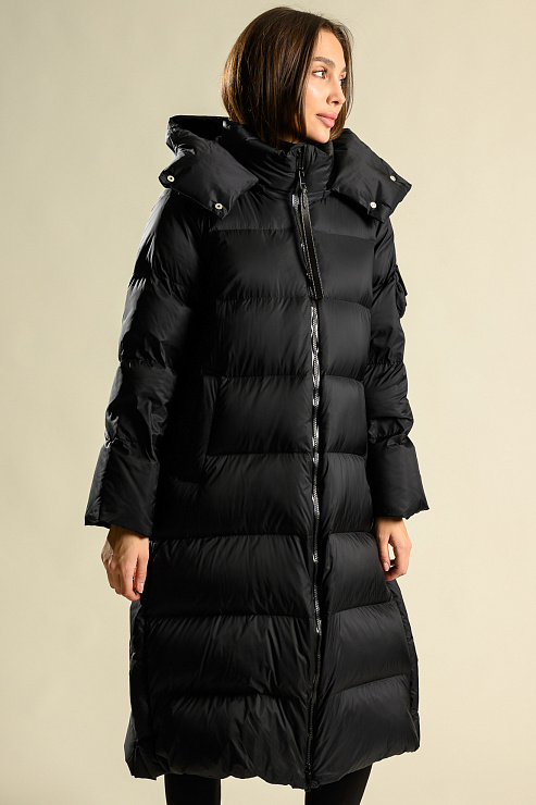 BELLABOA 124 BLACK Пуховик женский BELLABOA цвет Черный