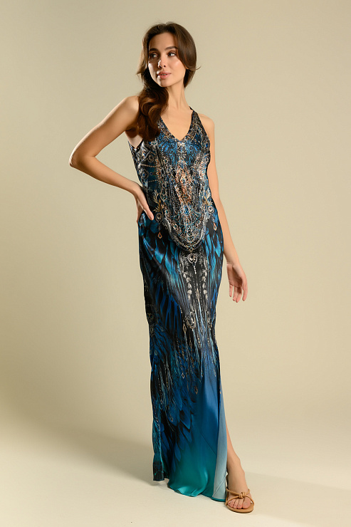 BELLABOA 111-181 СИНИЙ Платье женское BELLABOA цвет Синий