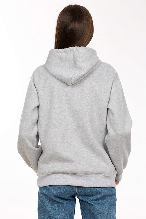 SHI FA MAN 8098 СЕР. Худи женское SHI FA MAN цвет Серый