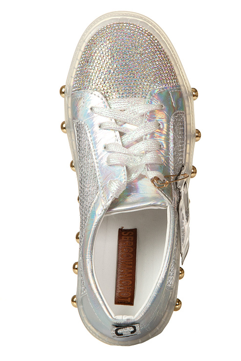 Кеды SERGIO MANCHOT цвет Серебристый