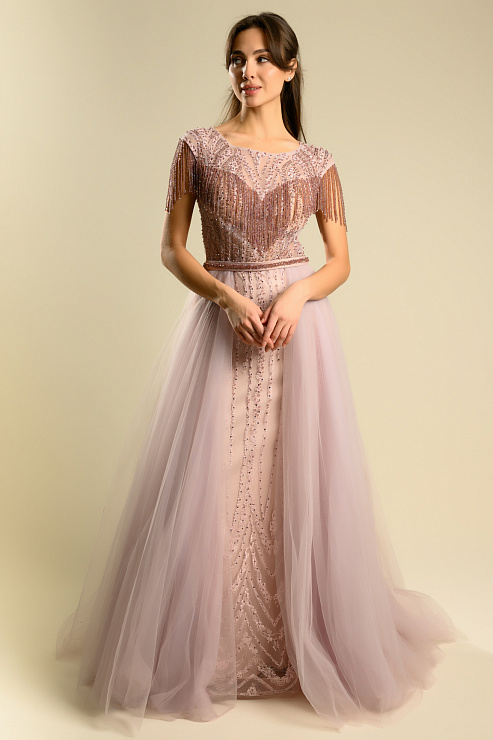 BELLABOA 1010 РОЗОВЫЙ Вечернее платье BELLABOA цвет Розовый