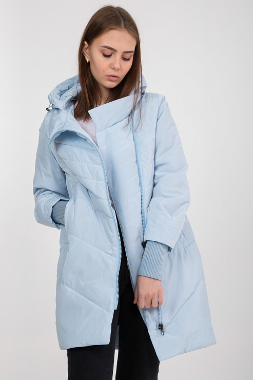 TOWMY 7029 ГОЛУБ. Плащ женский TOWMY цвет Голубой