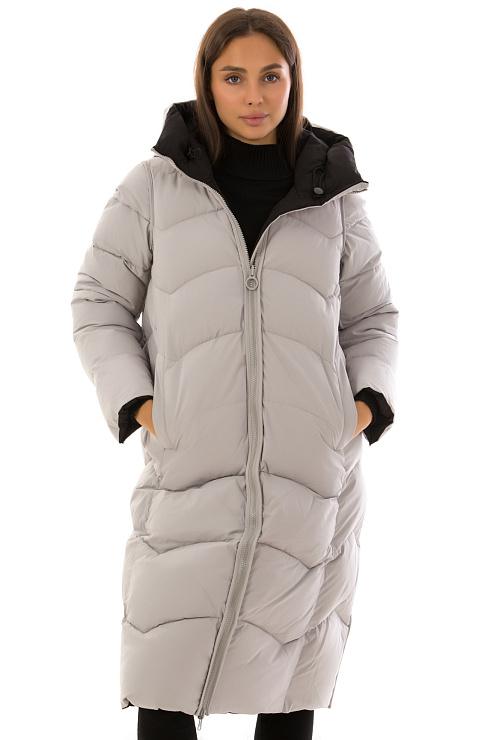 TOWMY 3226 ЧЕРНЫЙ Пуховик женский TOWMY цвет Черный